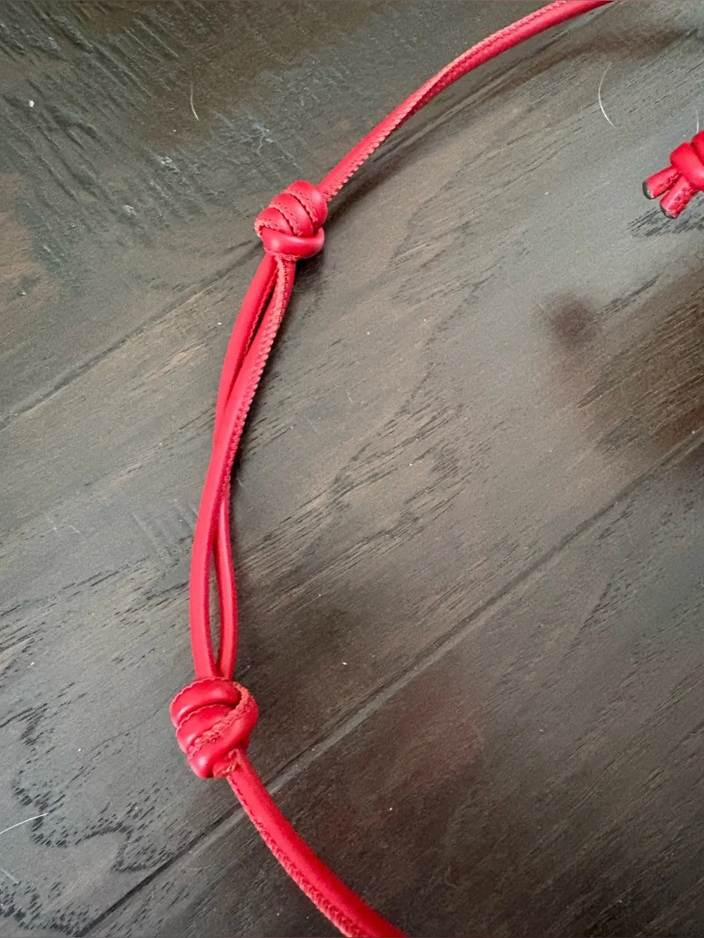 Tory Burch Red Woven Bucket Mini Crossbody/shoulder bag